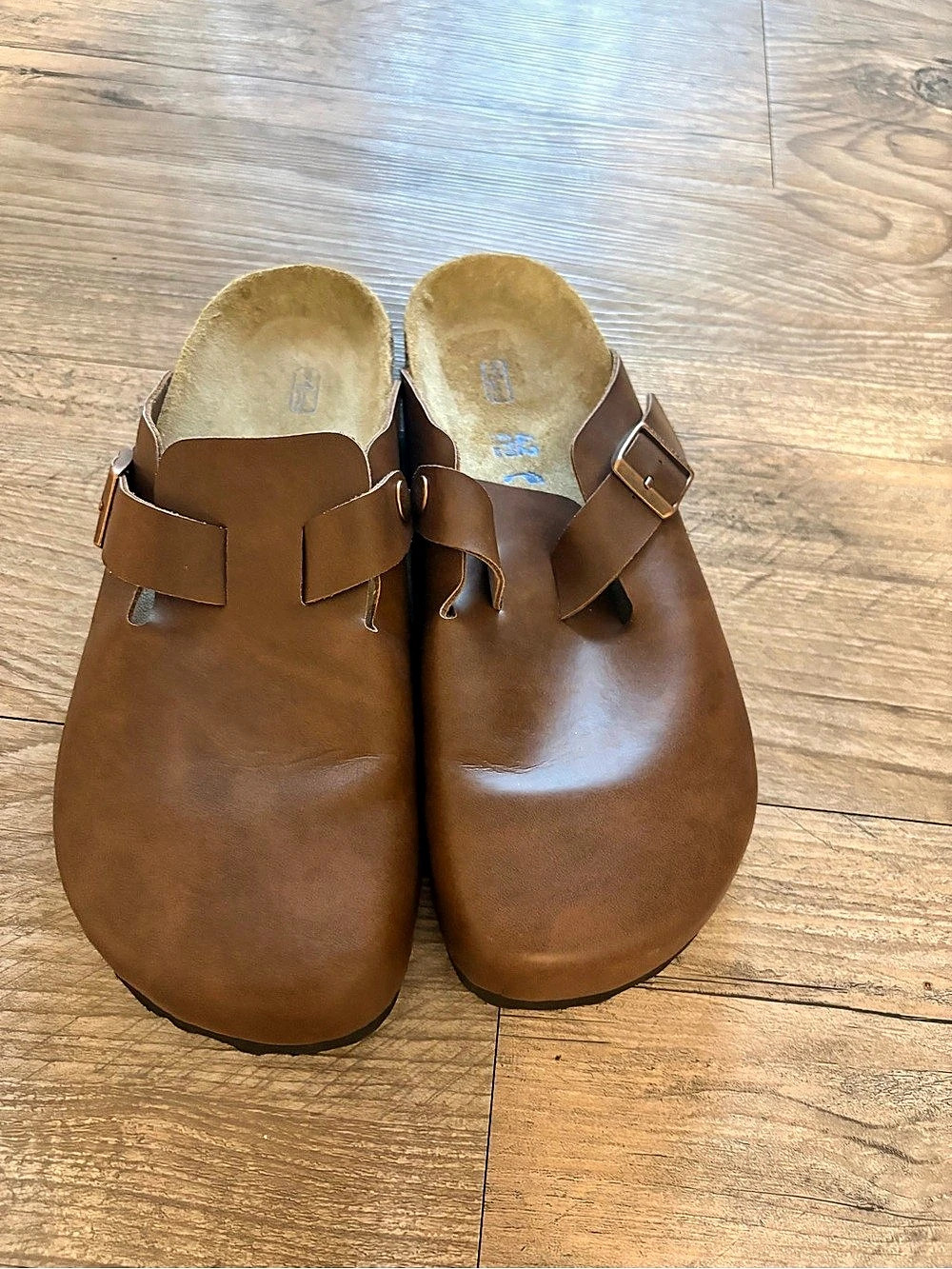 Birkenstock Boston Soft Footbed Oiled Leather Soft Footbed Clogs Brown EU 42